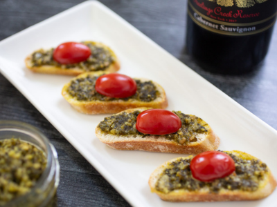 Pesto Crostini