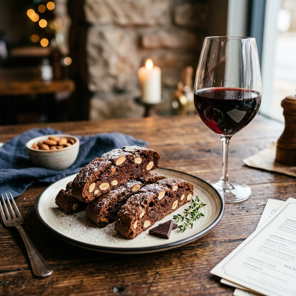 Double Chocolate Biscotti