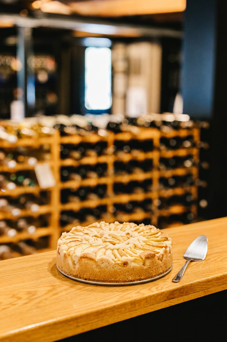 German Apple Marzipan Cake Recipe | Johnson Estate Winery